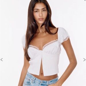 With Jean Remi top - white NWT